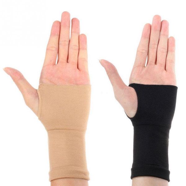 1pair women men thumb wrist hand support gloves outdoor sport elastic brace sleeve sports bandage gloves sports safety, Black;red
1pair women men thumb wrist hand support gloves outdoor sport elastic brace sleeve sports bandage gloves sports safety, Black;red
