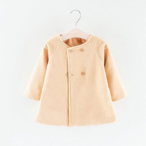 Europe and America Autumn and winter new round neck long-sleeved cloak type woolen warm children's coat, Red
Europe and America Autumn and winter new round neck long-sleeved cloak type woolen warm children's coat, Red