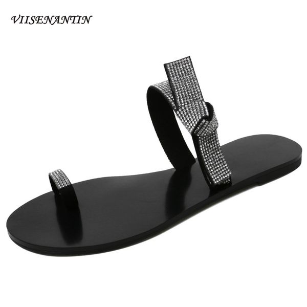 viisenantin vogue girls summer flip flops simple style crystal one word bowtie fashion beach sandal shoe slides slipper, Black
viisenantin vogue girls summer flip flops simple style crystal one word bowtie fashion beach sandal shoe slides slipper, Black