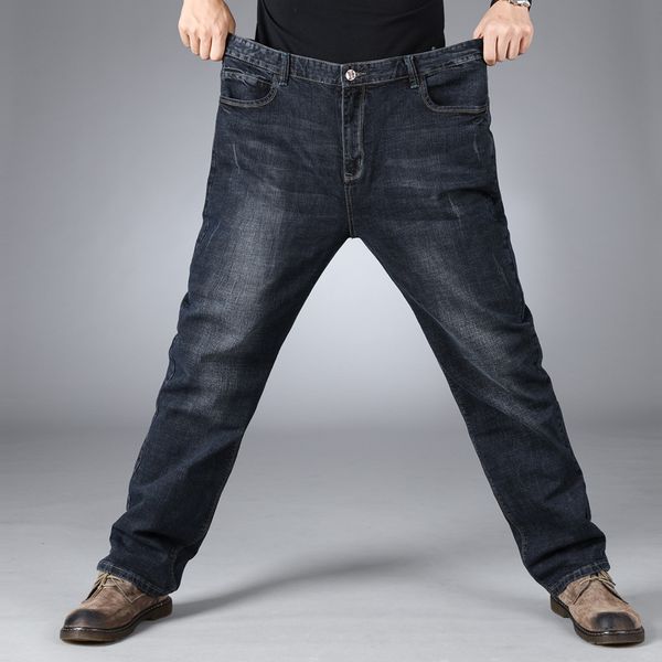 2019 big size 29-46 classic stretch baggy jeans men brand demin blue loose pants casual male cotton high elastic overalls
2019 big size 29-46 classic stretch baggy jeans men brand demin blue loose pants casual male cotton high elastic overalls
