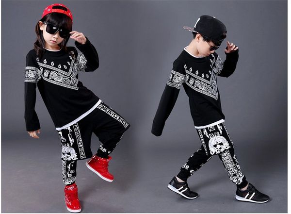 children 100% cotton short sleeved hip hop hip-hop ds jazz dance costumes clothes t shirt leotard harem pants, Black;red
children 100% cotton short sleeved hip hop hip-hop ds jazz dance costumes clothes t shirt leotard harem pants, Black;red
