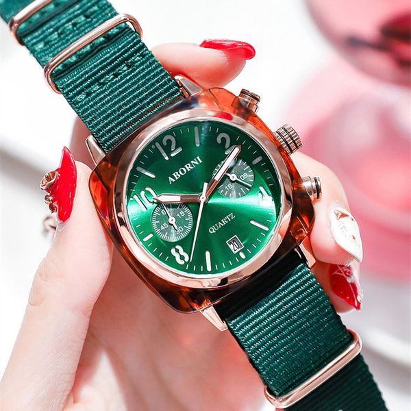 aborni fashion casual nylon belt women quartz watch mens ladies watches luxury waterproof clock relogio masculino, Slivery;brown
aborni fashion casual nylon belt women quartz watch mens ladies watches luxury waterproof clock relogio masculino, Slivery;brown
