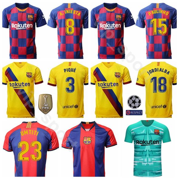 19-20 soccer 8 arthur jersey men 15 lenglet 3 pique 18 jordi alba 20 roberto 5 sergio 23 umtiti football shirt kits s-xxl, Black;yellow
19-20 soccer 8 arthur jersey men 15 lenglet 3 pique 18 jordi alba 20 roberto 5 sergio 23 umtiti football shirt kits s-xxl, Black;yellow
