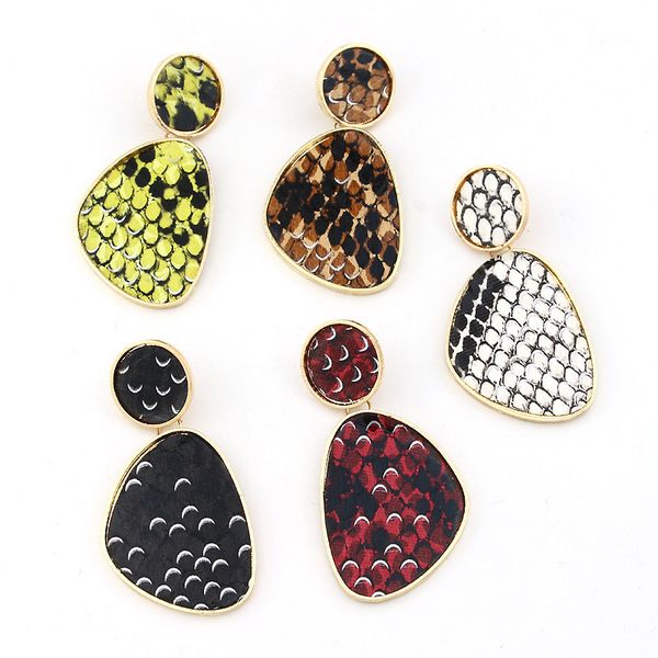 meibeads vintage leather imitation snake print dangle earrings for women girl punk fish scales print drop earring jewelry gift, Silver
meibeads vintage leather imitation snake print dangle earrings for women girl punk fish scales print drop earring jewelry gift, Silver