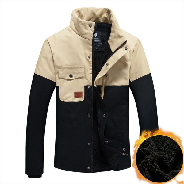 2016 new men's warm jacket fashion men outdoors windproof stand collar winter parka men jacket coat plus size m-3xl, Black;brown
2016 new men's warm jacket fashion men outdoors windproof stand collar winter parka men jacket coat plus size m-3xl, Black;brown