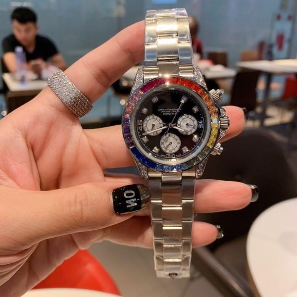 super watches 074 montre de luxe imported quartz movement can show the hours, the week and month diamond watches, Slivery;brown
super watches 074 montre de luxe imported quartz movement can show the hours, the week and month diamond watches, Slivery;brown