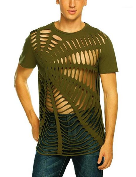 mens solid tees casual loose male summer mens designer ripped tshirts fashion, White;black
mens solid tees casual loose male summer mens designer ripped tshirts fashion, White;black