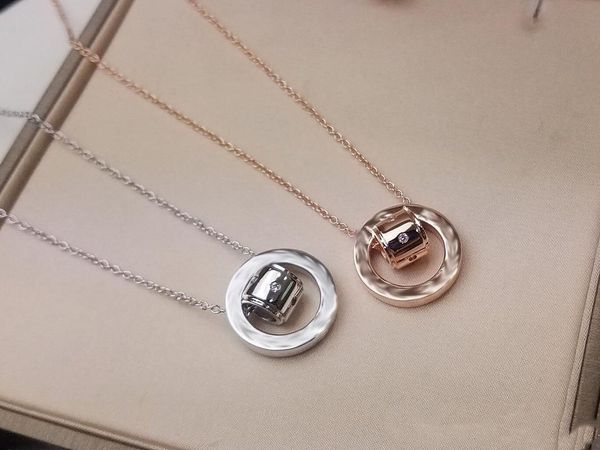 good set of cylinder necklace double ring necklace classic ring design high-end pseudo gold plating 18k gold quality rose white gold, Silver
good set of cylinder necklace double ring necklace classic ring design high-end pseudo gold plating 18k gold quality rose white gold, Silver