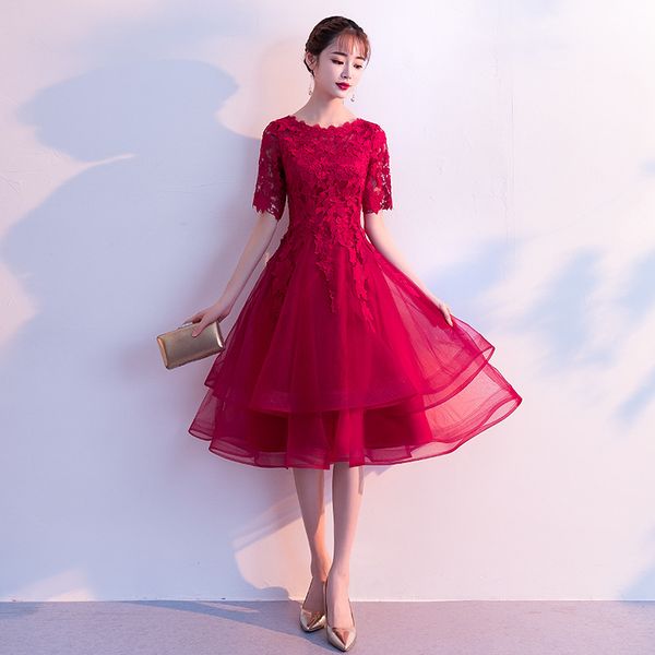 chinese evening dresses appliques embroidery qipao tiered hems cheongsam bride oriental wedding dress size s-xxl, Red
chinese evening dresses appliques embroidery qipao tiered hems cheongsam bride oriental wedding dress size s-xxl, Red