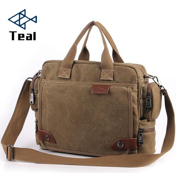 men's briefcase bag handbags canvas business handbags retro large quality multifunction vintage shoulder bag brand business men cj19121
men's briefcase bag handbags canvas business handbags retro large quality multifunction vintage shoulder bag brand business men cj19121
