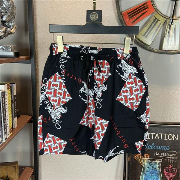 mens fashion mens shorts designer summer casua beach pants mens women swim shorts print loose short pants quick drying short, White;black
mens fashion mens shorts designer summer casua beach pants mens women swim shorts print loose short pants quick drying short, White;black