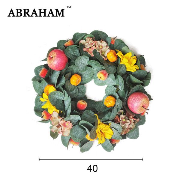 40cm big pumpkin wreath artifiical garland fake lily artificial fruit false apple hanging rattan for home farmhouse wall decor
40cm big pumpkin wreath artifiical garland fake lily artificial fruit false apple hanging rattan for home farmhouse wall decor