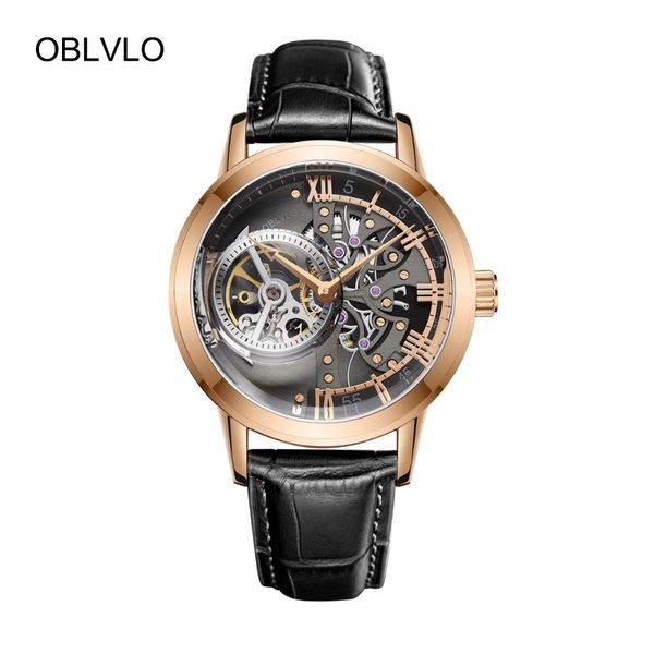 oblvlo casual watches mens skeleton rose gold watches automatic mechanical for men montre homme, Slivery;brown
oblvlo casual watches mens skeleton rose gold watches automatic mechanical for men montre homme, Slivery;brown