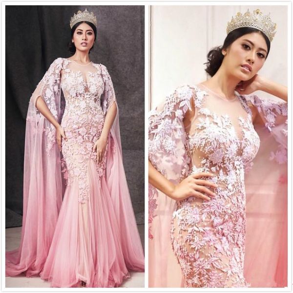 2020 arabic aso ebi pink luxurious lace beaded evening dresses sheer neck mermaid prom dresses vintage formal party gowns robes de soiree, Black;red
2020 arabic aso ebi pink luxurious lace beaded evening dresses sheer neck mermaid prom dresses vintage formal party gowns robes de soiree, Black;red