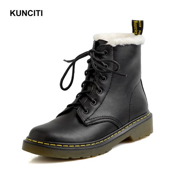 2020 kunciti boot women winter genuine leather ladies boots black snow boots lace up female warm shoes d014
2020 kunciti boot women winter genuine leather ladies boots black snow boots lace up female warm shoes d014