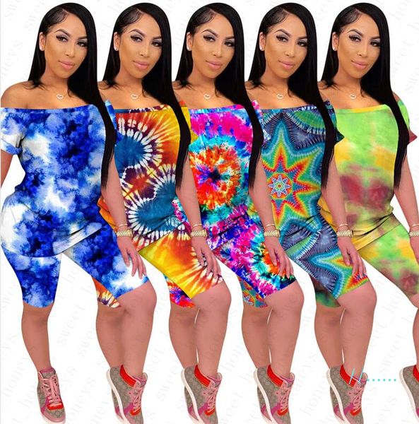 summer women's clothing fashion tie-dyed one shoulder +shorts 2 pieces sets ladies casual outfits tracksuit female sport suit s-xx d550, White
summer women's clothing fashion tie-dyed one shoulder +shorts 2 pieces sets ladies casual outfits tracksuit female sport suit s-xx d550, White