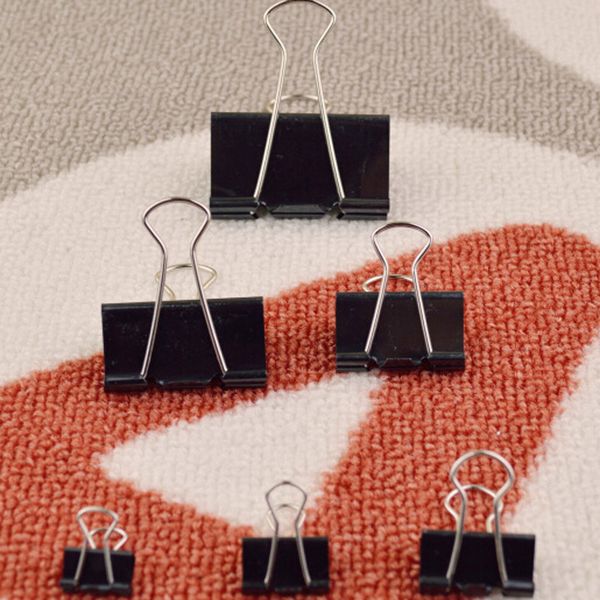 black color 36 pieces clips school metal clips portable new office paperwork supplies stationery binder clip
black color 36 pieces clips school metal clips portable new office paperwork supplies stationery binder clip