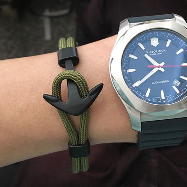 2019 new hand rope anchor hand-woven simple fashion creative men and women wrist jewelry, Golden;silver
2019 new hand rope anchor hand-woven simple fashion creative men and women wrist jewelry, Golden;silver