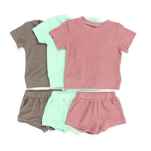 kaiya angel children terry clothing set girl summer solid 2pcs baby boy casual outfits 2020 factory wholesale outfit, White
kaiya angel children terry clothing set girl summer solid 2pcs baby boy casual outfits 2020 factory wholesale outfit, White