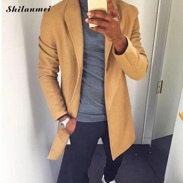 new spring trench coat men fashion casual long windbreaker casual trench coat male 2019 cardigan jackets outerwear big size 3xl, Tan;black
new spring trench coat men fashion casual long windbreaker casual trench coat male 2019 cardigan jackets outerwear big size 3xl, Tan;black