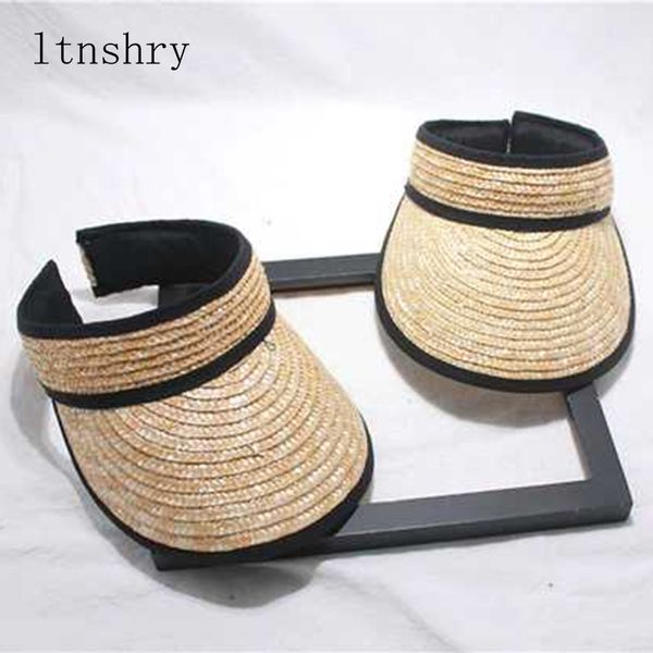 2020 new fashion beach cap shade empty straw hats female summer big brim sunscreen women sun hat, Blue;gray
2020 new fashion beach cap shade empty straw hats female summer big brim sunscreen women sun hat, Blue;gray