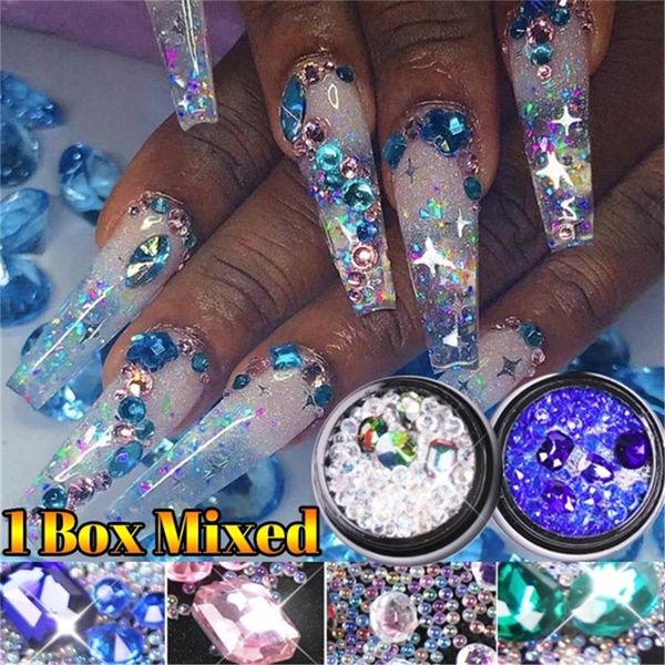 1 box 3d rose crystal stone nail rhinestones nail decoration beads gems jewelry ab stones accessories diy decors tips, Silver;gold
1 box 3d rose crystal stone nail rhinestones nail decoration beads gems jewelry ab stones accessories diy decors tips, Silver;gold