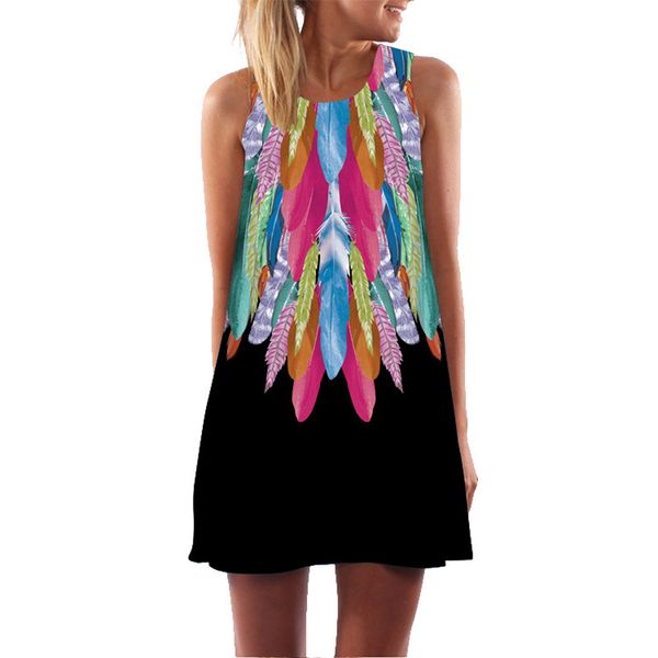 2019 women dress women loose summer vintage mini sleeveless 3d floral print bohe tank short mini dress vestidos jurken sukienka, Black;gray
2019 women dress women loose summer vintage mini sleeveless 3d floral print bohe tank short mini dress vestidos jurken sukienka, Black;gray