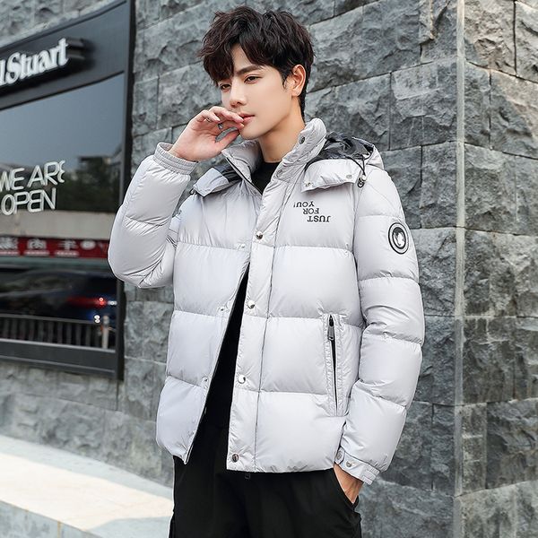 2019 winter new style down jacket men thick short bright surface korean-style youth students warm casual coat fashion, Black
2019 winter new style down jacket men thick short bright surface korean-style youth students warm casual coat fashion, Black