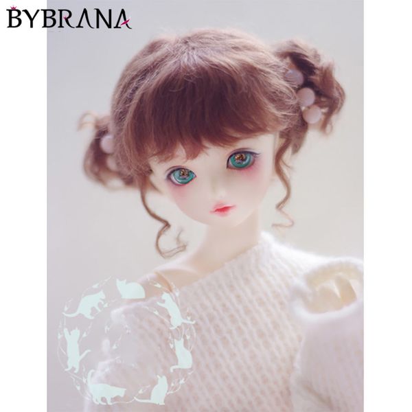 bybrana bjd doll with wig 1/8 1/6 1/4 giant baby 1/3 mohair red brown double dumplings hair t200428
bybrana bjd doll with wig 1/8 1/6 1/4 giant baby 1/3 mohair red brown double dumplings hair t200428