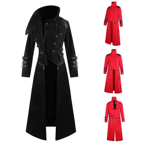 adisputent autumn and winter mens gothic steampunk hooded trench parka party costume tailcoat jacket gentleman retro banquet, Tan;black
adisputent autumn and winter mens gothic steampunk hooded trench parka party costume tailcoat jacket gentleman retro banquet, Tan;black