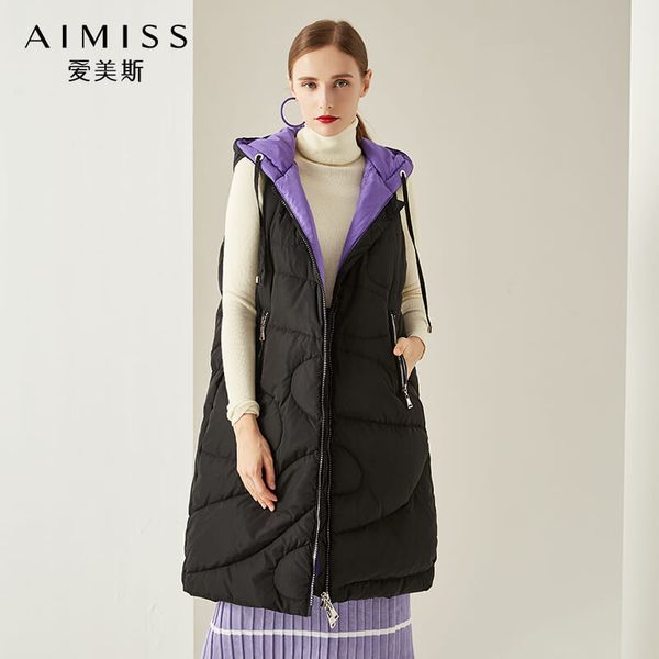 aimiss brand fashion women down jacekt white duck down zippers hooded fashion thick lady long coat winter clothes, Black
aimiss brand fashion women down jacekt white duck down zippers hooded fashion thick lady long coat winter clothes, Black