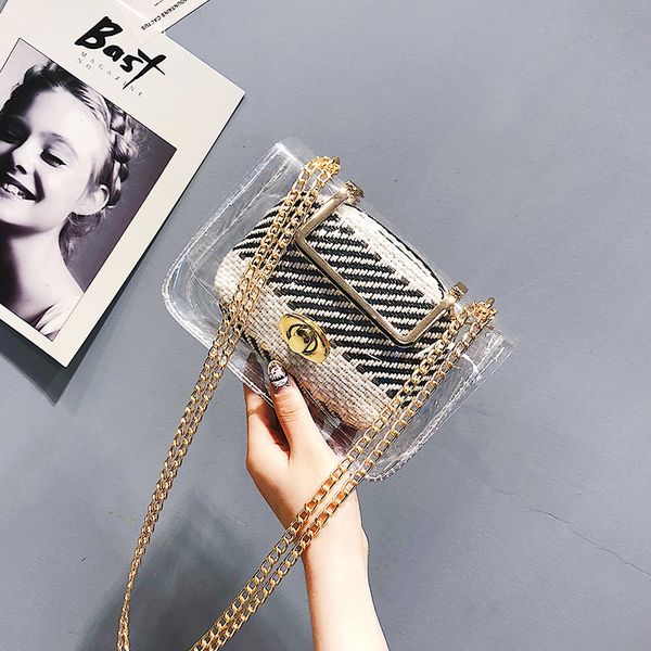 2020 новый joker девочка transparent chain сумка
2020 новый joker девочка transparent chain сумка