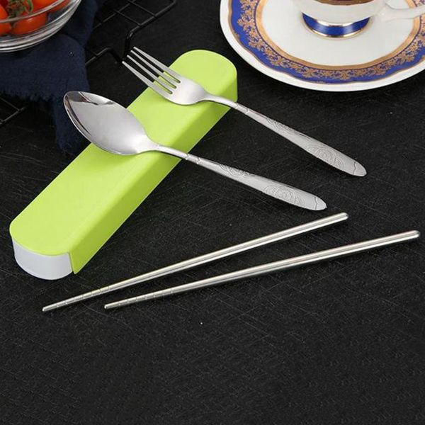 fork spoon chopsticks dinnerware outdoor portable stainless steel tableware set travel kitchen lightweight tool camping
fork spoon chopsticks dinnerware outdoor portable stainless steel tableware set travel kitchen lightweight tool camping
