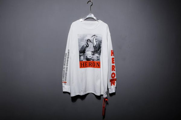 Wholesale High Quality Heron Preston Black and White Crane Long Sleeve T Shirt Casual Cotton Mens Designer T Shirts
Wholesale High Quality Heron Preston Black and White Crane Long Sleeve T Shirt Casual Cotton Mens Designer T Shirts