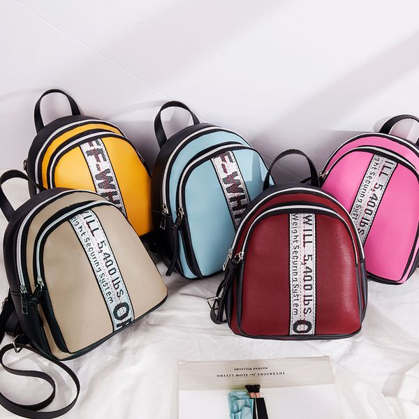 miyahouse multi-functional small ladies school bag fashion women mini backpack letter printed female school backpack
miyahouse multi-functional small ladies school bag fashion women mini backpack letter printed female school backpack