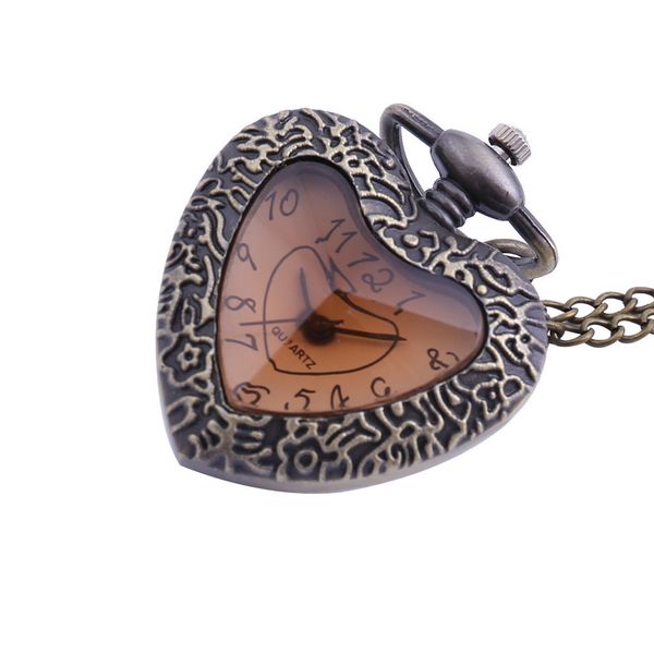 korean version of the small brown glass spire retro color pocket watch relogio masculino men reloj hombre bayan kol saati, Slivery;brown
korean version of the small brown glass spire retro color pocket watch relogio masculino men reloj hombre bayan kol saati, Slivery;brown