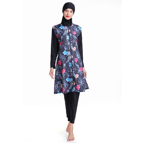 modest islamic swimwear islamic swimsuit women hijab long sleeve burkinis flat round neck muslim swimming beachwear
modest islamic swimwear islamic swimsuit women hijab long sleeve burkinis flat round neck muslim swimming beachwear
