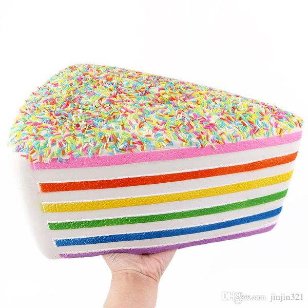 28cm jumbo squishy toys pu simulation triangle cake squishies decompression toys promotion gift kids squeezing toys
28cm jumbo squishy toys pu simulation triangle cake squishies decompression toys promotion gift kids squeezing toys