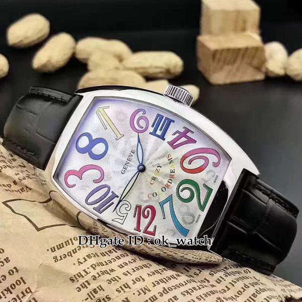 new crazy hours 8880 ch col drm white dial automatic mens watch leather strap silver case gents fashion sport watches, Slivery;brown
new crazy hours 8880 ch col drm white dial automatic mens watch leather strap silver case gents fashion sport watches, Slivery;brown