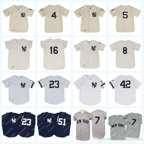 7 Mickey Mantle 1951 42 Mariano Rivera 4 Lou Gehrig 5 Joe DiMaggio 8 Yogi Berra 16 Whitey Ford 23 Don Mattingly Yankees Jersey
7 Mickey Mantle 1951 42 Mariano Rivera 4 Lou Gehrig 5 Joe DiMaggio 8 Yogi Berra 16 Whitey Ford 23 Don Mattingly Yankees Jersey