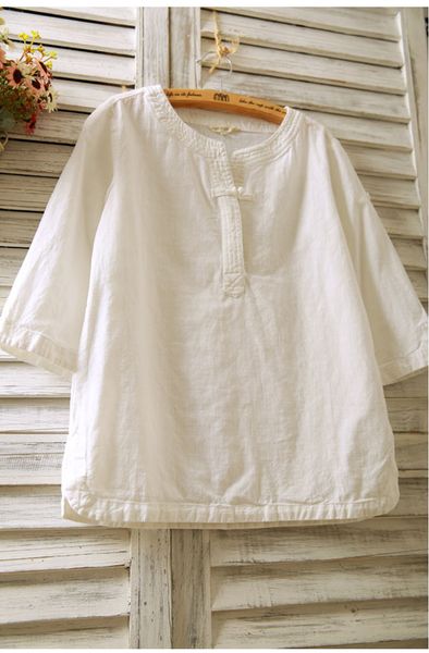 New pring and ummer cotton and linen women 039 hirt even point leeve linen buckle long leeved loo e national wind hort leeved t
New pring and ummer cotton and linen women 039 hirt even point leeve linen buckle long leeved loo e national wind hort leeved t