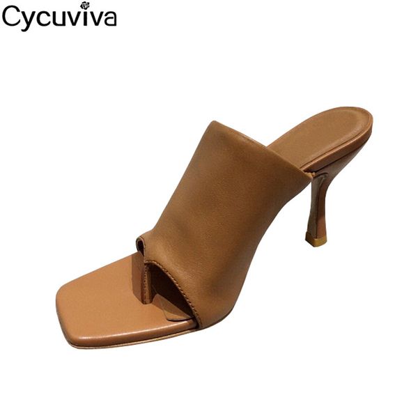 new square toe flip flop high heel slippers women leather sandals runway beach party shoes woman summer mules slippers, Black
new square toe flip flop high heel slippers women leather sandals runway beach party shoes woman summer mules slippers, Black