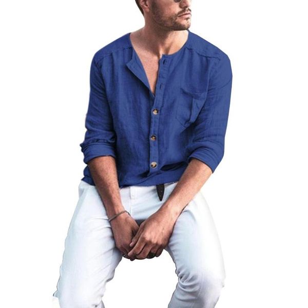 men's casual shirts 2021 men and blouses long sleeve solid loose shirt button down cotton linen blouse top, White;black
men's casual shirts 2021 men and blouses long sleeve solid loose shirt button down cotton linen blouse top, White;black