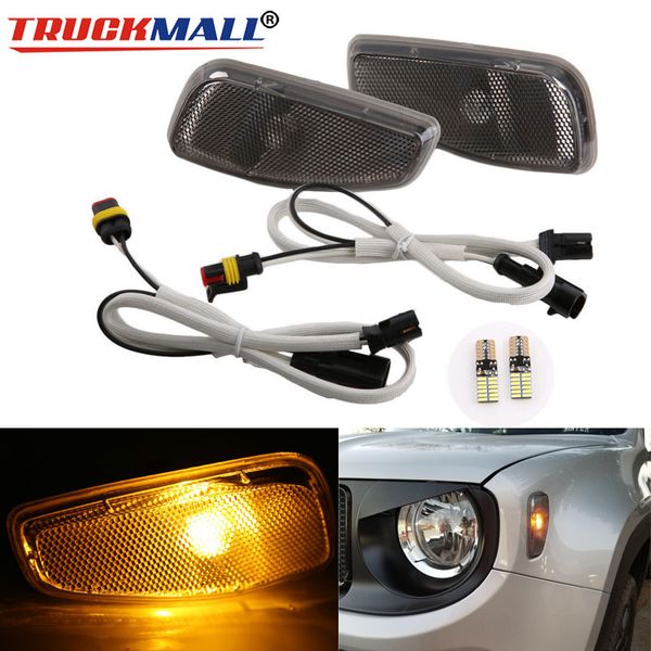 smoked lens white led t10 bulb front side marker light kit for renegade 2014-2016,replace oem amber sidemarker lamps
smoked lens white led t10 bulb front side marker light kit for renegade 2014-2016,replace oem amber sidemarker lamps