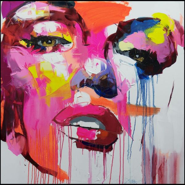 francoise nielly palette knife impression home artworks modern portrait handmade oil painting on canvas concave and convex texture face167
francoise nielly palette knife impression home artworks modern portrait handmade oil painting on canvas concave and convex texture face167