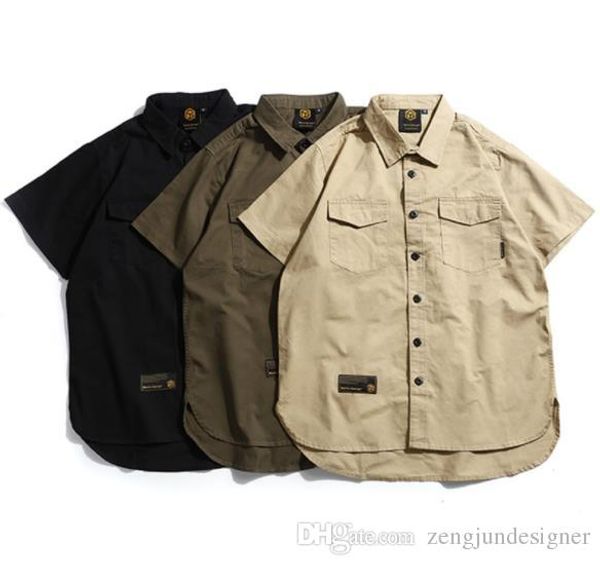 Mens Fashion Designer Casual Shirts Solid Color Turn Dowen Collar Letter Camouflage Homme Clothing Casual Apparel
Mens Fashion Designer Casual Shirts Solid Color Turn Dowen Collar Letter Camouflage Homme Clothing Casual Apparel
