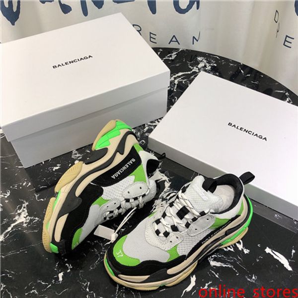 2019 fashion paris luxury designer sneaker triple s casual dad shoes for mens womens beige black sports shoe size 35-45
2019 fashion paris luxury designer sneaker triple s casual dad shoes for mens womens beige black sports shoe size 35-45