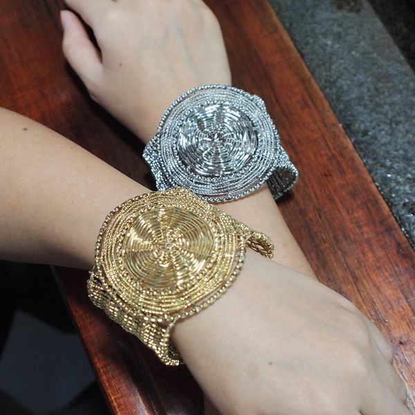 big alloy women fashion wide metal bangles & bracelets manchette statement jewelry boho accessories, Black
big alloy women fashion wide metal bangles & bracelets manchette statement jewelry boho accessories, Black