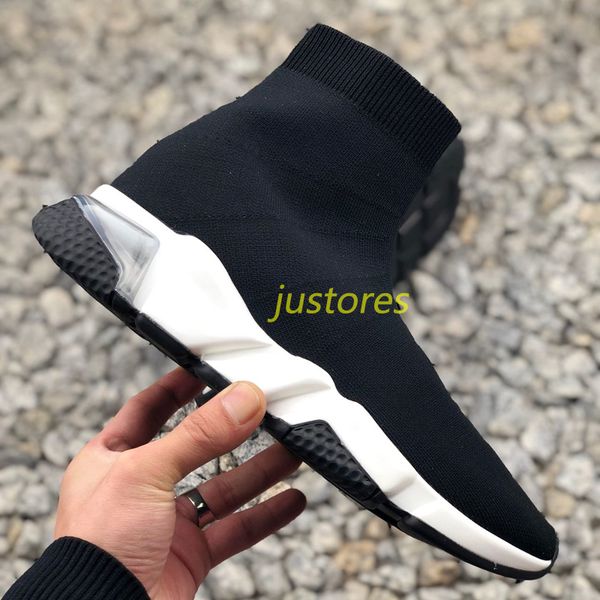 2019 woman man designer shoes speed triple s trainer sneakers premiknit air cushion luxury sock shoe casual shoes, Black
2019 woman man designer shoes speed triple s trainer sneakers premiknit air cushion luxury sock shoe casual shoes, Black