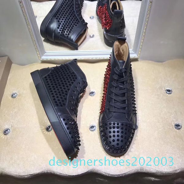 2017 new design brand rivets casual shoes for men and womens,designer couple red bottom sneakers high studded males women flat shoes d03, Black
2017 new design brand rivets casual shoes for men and womens,designer couple red bottom sneakers high studded males women flat shoes d03, Black